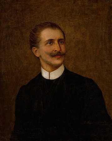 特奥多尔·阿克森托维奇的《男人的肖像》
