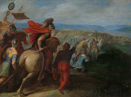 “罗马人通过奥托·范·维恩（Otto van Veen）的《巴达维人的叛变》（Treachery of a Batavian）险些击败朱利叶斯·西维利斯（Julius Civilis）的军队