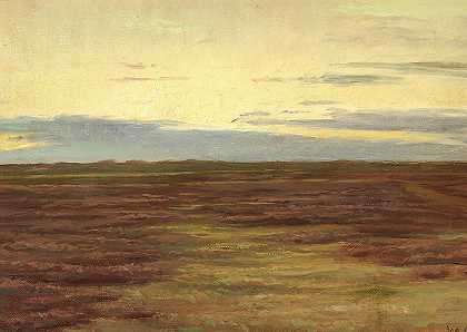 迈克尔·安彻（Michael Ancher）的《日落在斯卡根南部的布罗万德内》（Brovandene）