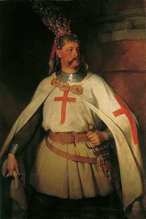 弗里德里希·冯·阿默林《利奥波德大公作为十字军战士》