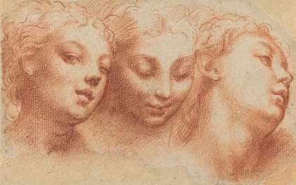 Parmigianino的《三个女人头》
