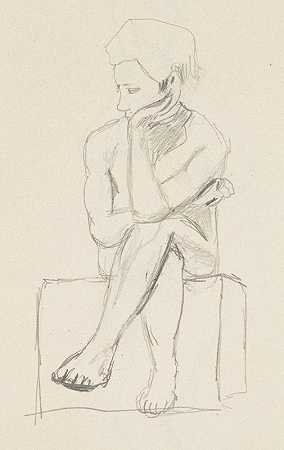 阿道夫·斯特恩斯丘斯的《坐着的女人档案》