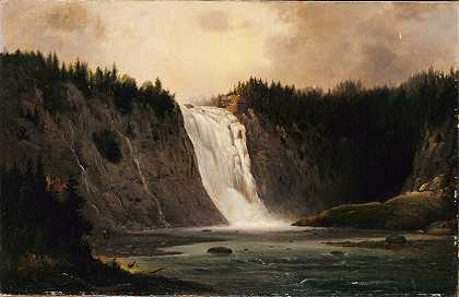罗伯特·S·邓肯森的《莫伦西山瀑布》