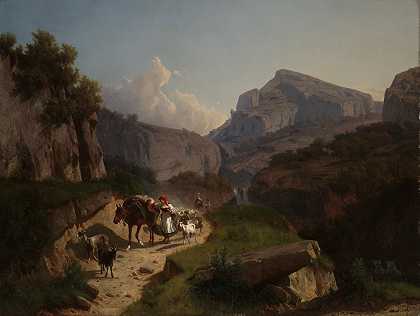 András Markó的《山地风景》