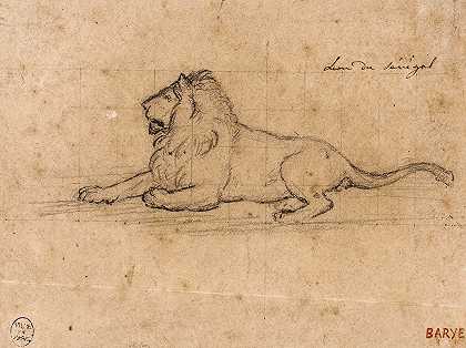 安托万·路易斯·巴里的《塞内加尔狮子》