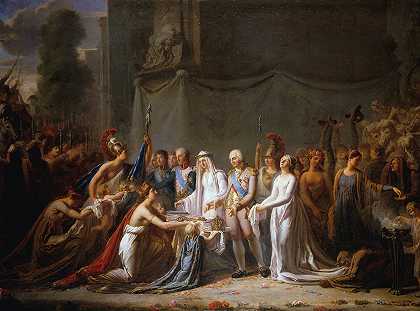 1814年5月3日，路易十八进入巴黎的寓言