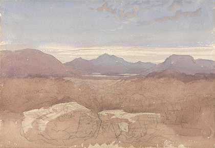 戴维·考克斯的《北威尔士山景》