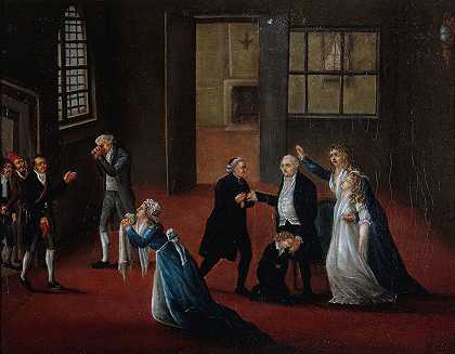 1793年1月20日，路易十六告别家人