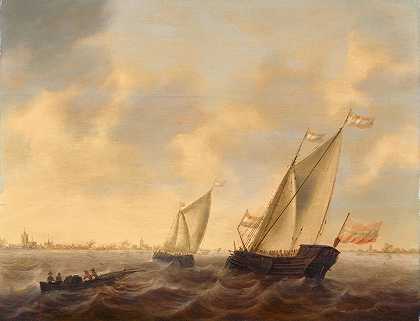 雅各布·阿德里安斯的《海上船只》