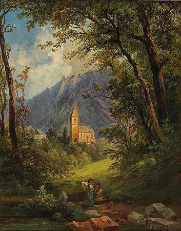 乔治·盖尔的《山中的小教堂》