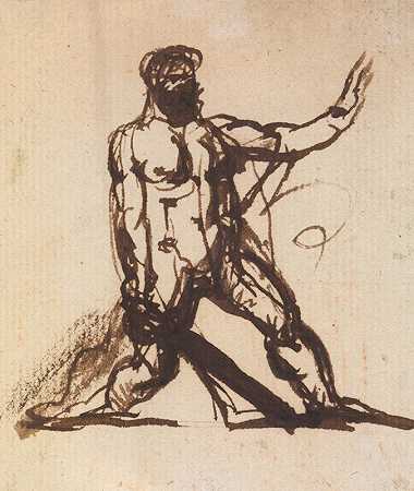 本杰明·罗伯特·海登的《裸体男性研究》