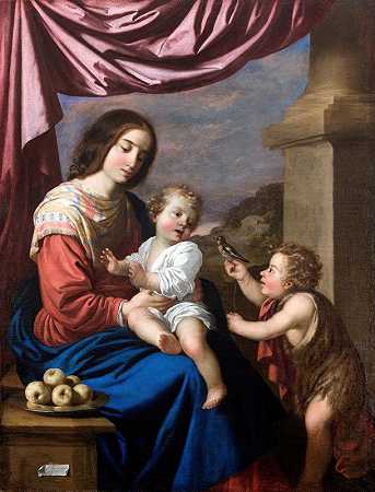 弗朗西斯科·德·祖巴兰的《圣母与圣约翰》