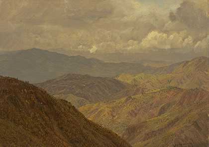 弗雷德里克·埃德温·丘奇的《山地风景II》