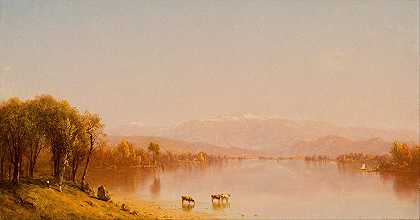 桑福德·罗宾逊·吉福德的《白山的印度夏天》