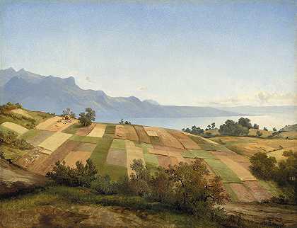 亚历山大·卡拉姆的《瑞士风景》