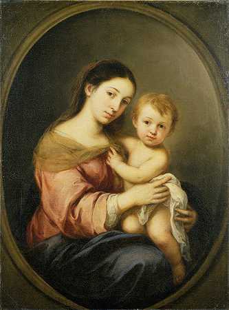 巴托洛梅·埃斯特班·穆里略的《圣母与孩子》