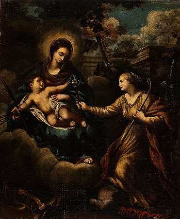 《圣母与圣玛莎的孩子》