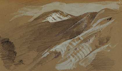 弗雷德里克·埃德温·丘奇的《西印度群岛牙买加山地风景》