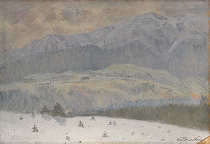 费迪南德·卡托纳的《高鞑靼的冬日》