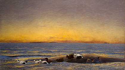 布鲁诺·利尔杰福斯的《海边的清晨心情》