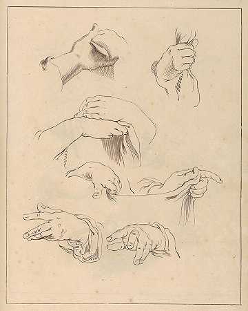 哈姆雷特·温斯坦利的《手的草图》
