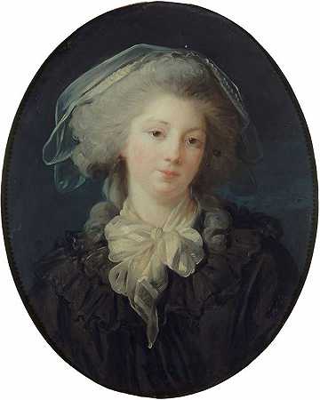 伊丽莎白·路易丝·维格·勒布伦（Elisabeth Louise Vigée Le Brun）对夏洛特·弗朗索瓦·伯杰（Charlotte Françoise Bergeret）的肖像画