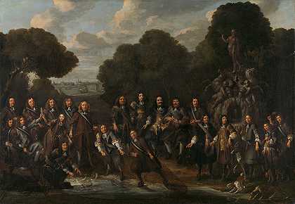 Willem Eversdijck关于第二次英荷战争（1665-67）后荷兰渔业繁荣的寓言