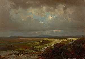 罗伯特·库默的《广阔的风景（苏格兰）》