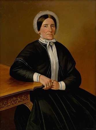 彼得·米查尔·波乌（Peter Michal Bohúň）的《坐着的老妇人肖像》
