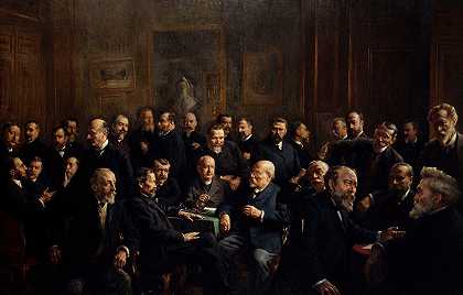 “法国共和国记者协会成员的集体肖像”