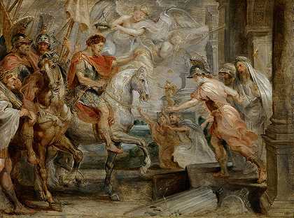 彼得·保罗·鲁本斯《君士坦丁成功进入罗马》