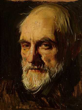 《齐格蒙特·德沃扎克肖像（1867–1925）》，康拉德·克尔齐（Konrad Krzyżanowski）画家