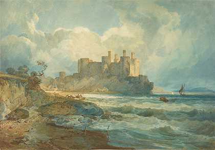 约瑟夫·马洛德·威廉·透纳的《北威尔士康威城堡》