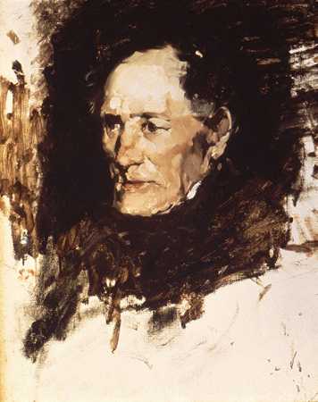 弗兰克·杜文尼克的《老人的头像》