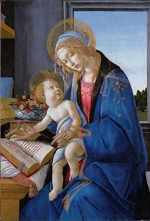 桑德罗·波提切利的《圣母与孩子》