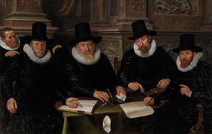 《四位摄政王和阿姆斯特丹疯子庇护院的‘宅男’》作者：维尔纳·范登·瓦尔克特