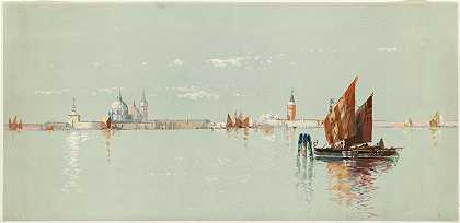路易·普朗的《威尼斯海景》