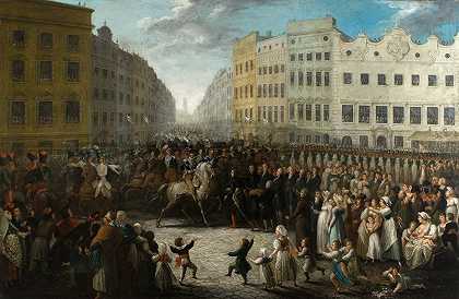 “1809年7月15日约瑟夫·波尼亚托夫斯基王子进入克拉科夫