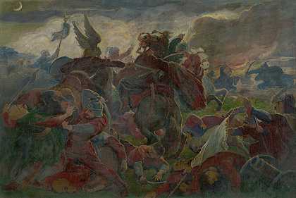乔泽夫·哈努拉（Jozef Hanula）的《托莫里在莫哈斯战役中的死亡》