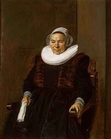 弗兰斯·哈尔斯（Frans Hals）传统上称为梅夫鲁·博多尔夫（Mevrouw Bodolphe）的《老年妇女肖像》