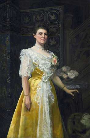 威廉·克拉克·旺特纳的《女士肖像》