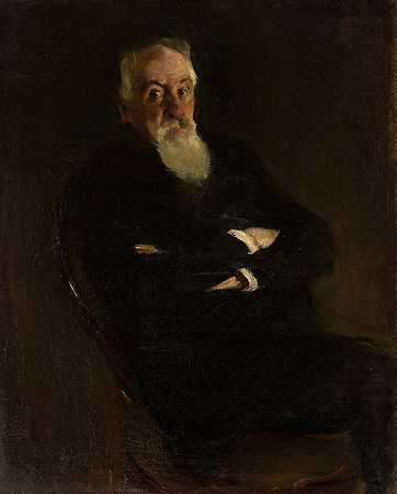 《卡罗尔·贝伦特肖像》（Konrad Krzyżanowski）