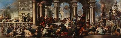 塞巴斯蒂亚诺·马佐尼的《埃及艳后的宴会》