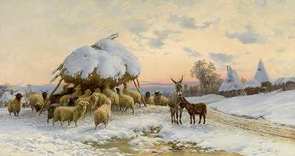 Béla Pállik的《冬天》