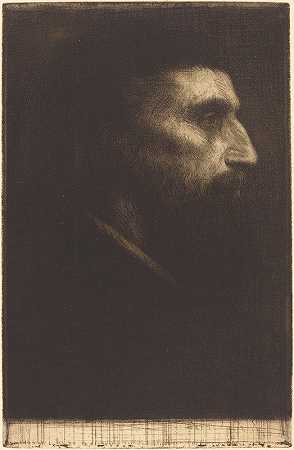 阿尔方斯·勒格罗斯的《男人的头像》