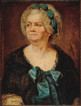 约瑟夫·杜克勒（Joseph Ducreux）为艺术家的母亲杜克勒夫人的假定肖像