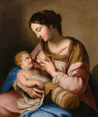 雅克·斯特拉的《圣母与孩子》