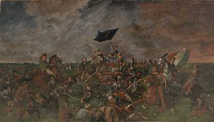 亨利·阿瑟·麦卡德尔的《圣哈辛托战役》