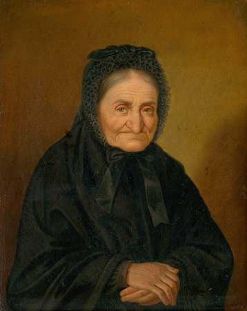 彼得·米查尔·波乌（Peter Michal Bohúň）的《老妇人肖像》