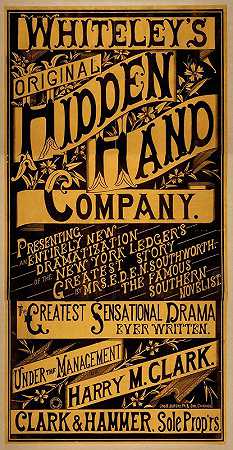 《Whiteley’s Original Hidden Hand Company》作者：Jno.B.Jeffery